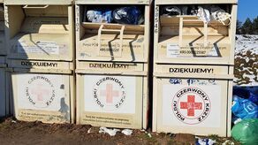 Kontenery PCK w Pliszczynie (archiuwm)