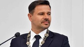 Rafał Zwolak jest prezydentem Zamościa od zeszłego roku, gdy w drugiej turze wygrał z Andrzejem Wnukiem