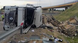 Wypadek w Elizówce. Zablokowany węzeł Lublin-Rudnik