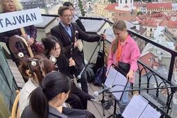 Folklor na wysokości – Tajwan i Ukraina spotykają się pod niebem Lublina