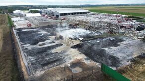 Po pożarze odpadów pod Kraśnikiem: zakład pracuje już normalnie 