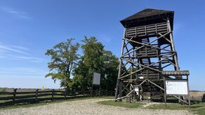 Stara wieża widokowa w Gródku została rozebrana. W jej miejsce powstanie nowa