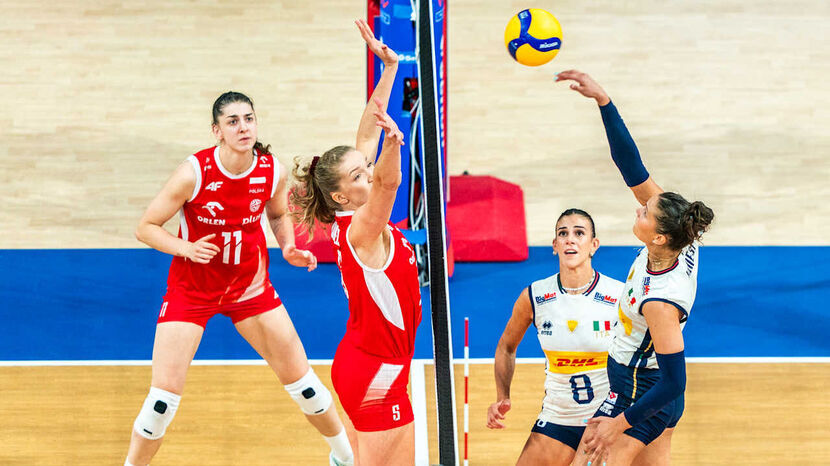 W półfinale Ligi Narodów Polska przegrała z Włochami 0:3
