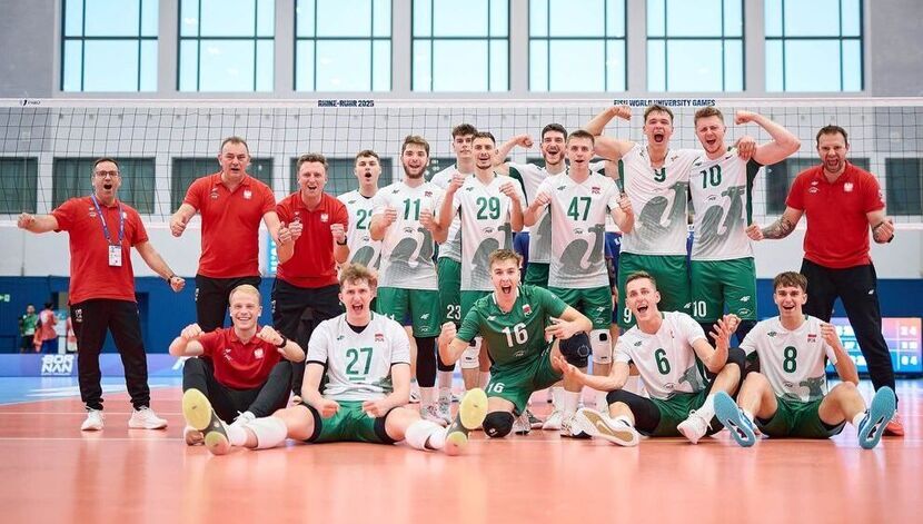 Reprezentacja Polski siatkarzy awansowała do finału Uniwersjady