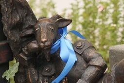 Rodzina koziołków już w komplecie. Ostatnie cztery figurki pojawiły się w Lublinie