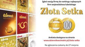 Złota Setka Dziennika Wschodniego - prosimy o ankiety 