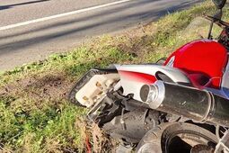 Pijany na motocyklu. To nie mogło się dobrze skończyć