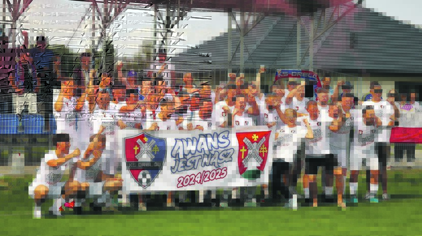 KS Drelów istnieje od 6 grudnia 2022 roku, a wiosną wywalczył historyczny awans do ligi okręgowej