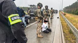 Akcja policjantów CBŚP wymierzona w gang porywaczy