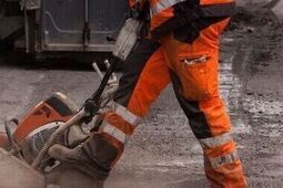 Remont nawierzchni na DK2. Wahadło niedaleko Styrzyńca