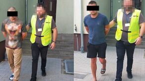 Obaj mężczyźni byli pijani, kiedy zatrzymała ich policja