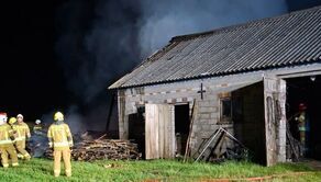 Do pożaru w Terebiniu doszło w weekend