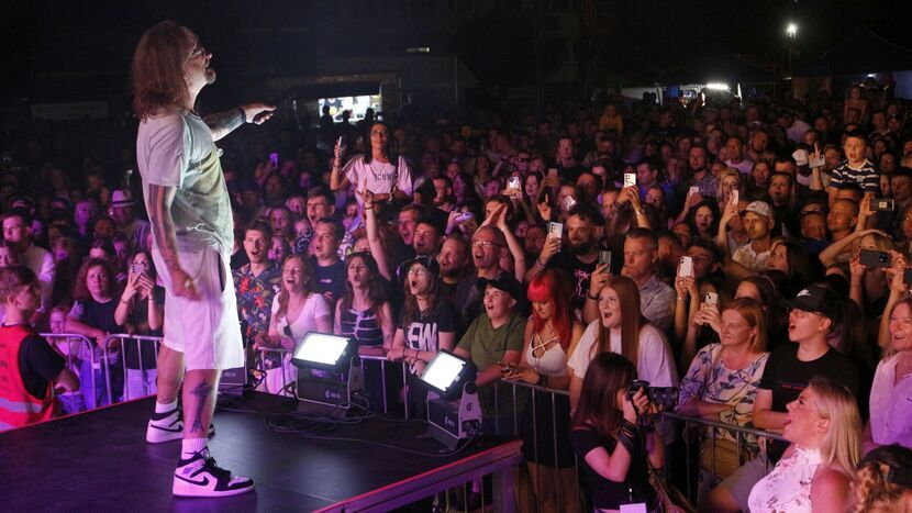 Video zagrało na dożynkach w Kurowie. Tłumy na Starym Rynku