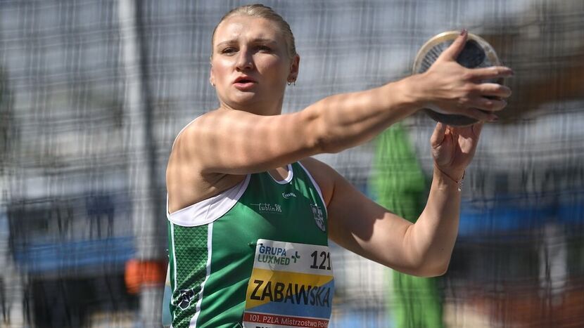 Daria Zabawska po raz siódmy z rzędu została mistrzynią Polski w rzucie dyskiem
