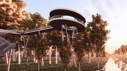 Tak według projektów zgłoszonych do konkursu na koncepcję architektoniczną może wyglądać ścieżka w koronach roztoczańskich drzew. Z pewnością będzie to ogromna atrakcja dla turystów