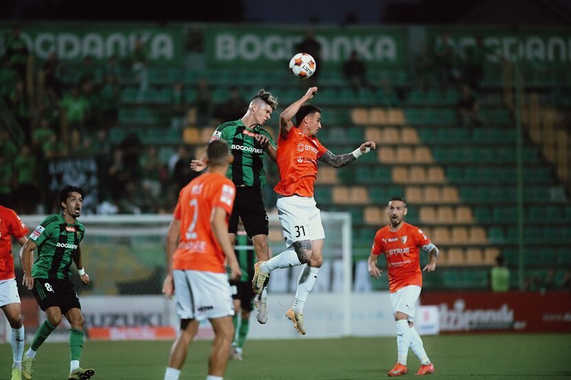 W meczu szóstej kolejki Betclic I Ligi Górnik Łęczna zremisował 1:1 z Pogonią Siedlce