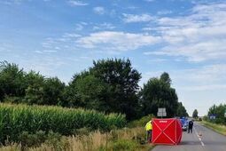 Śmiertelny wypadek w Żerdzi. Nie żyje rowerzysta