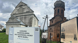 Dawna cerkiew unicka, obecnie prawosławna i pobliska dzwonnica cerkiewna w Wojsławicach to prawdziwe perełki architektoniczne
