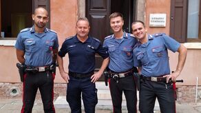 Z Lublina do Wenecji. Lubelski policjant pomaga miejscowym funkcjonariuszom