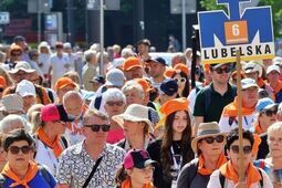 Ruszyli z Lublina na Jasną Górę. To już 47. piesza pielgrzymka