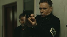 Jacek Braciak i Maciej Stuhr w serialu Glina. Nowy rozdzaił