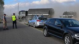 Wohyńm miejsce upadku styropianowego drona