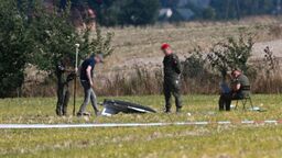 Rosyjsski dron w Wohyniu