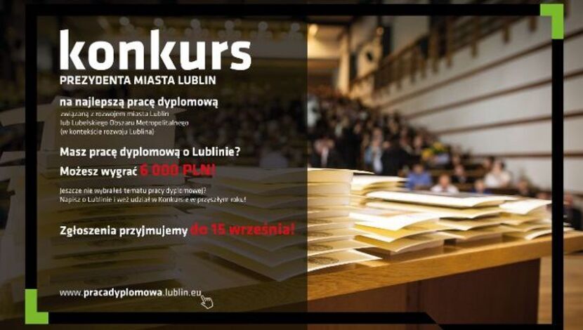 Termin zgłoszeń do konkursu upływa już 15 września 