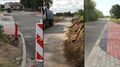 Od lewej: ul. Sadowa, ul. 4 Pułku Piechoty oraz ul. Powstańców Listopadowych w Puławach