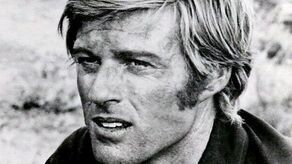 Robert Redford na planie serialu Tell Them Willie Boy Is Herefilmowym w 1971 roku

