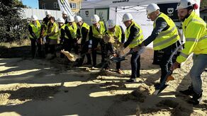 Oficjalne rozpoczęcie budowy odbyło się w piątek