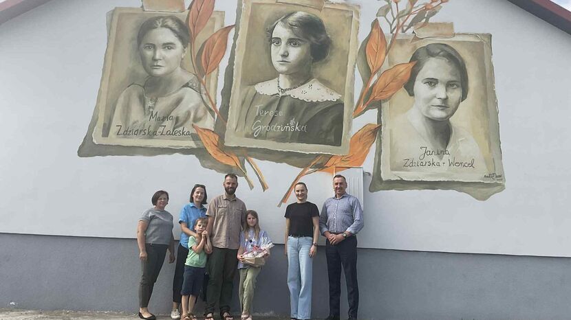 Mural jest już gotowy, oficjalne odsłonięcie 21 września