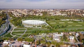 Wizualizacja stadionu żużlowego autorstwa Kavoo Invest z Poznania oraz Sybilski, Wesoły and Partners Constructions 