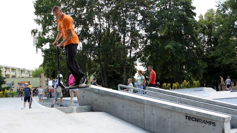 Skatepark w Puławach to największy obiekt tego typu w regionie