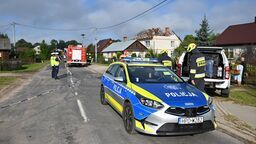 Na dom w Wyrykach nie spadł dron? Pierwsza taka reakcja z rządu