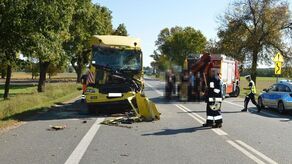 Wypadek pod Białą Podlaską. Kierowca ciężarówki nie przeżył