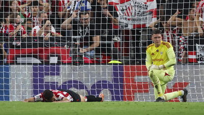 Mateusz Kochalski w meczu Ligi Mistrzów 