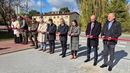 Otwarcie wyremontowanej drogi gminnej było dla lokalnej społeczności ważnym wydarzeniem