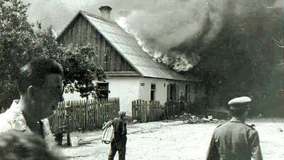 Domy we Włodawie płonęły jak pochodnie