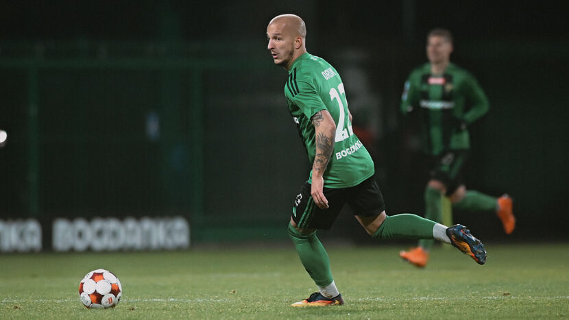 Kamil Orlik i jego koledzy w sobotę zagrają we Wrocławiu ze Śląskiem Wrocław