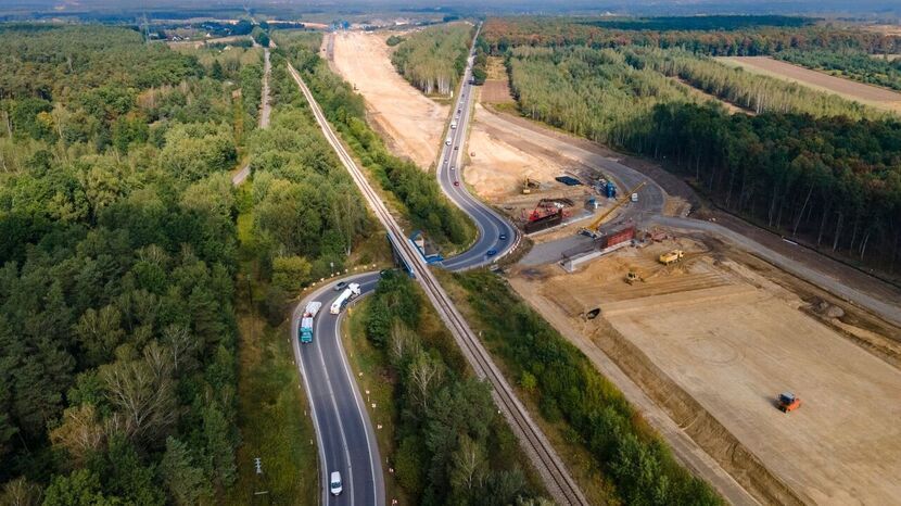 S19 Lublin-Lubartów: Utrudnienia na obwodnicy, ale praca wre