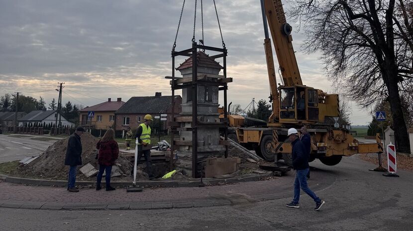Najstarszy zabytek powiatu w konserwacji