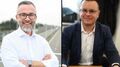 Łukasz Reszka (z lewej) został dzisiaj nowym starostą łęczyńskim, a Mariusz Fijałkowski (na zdj.) zajął miejsce Teodora Kosiarskiego przejmując funkcję przewodniczącego rady powiatu