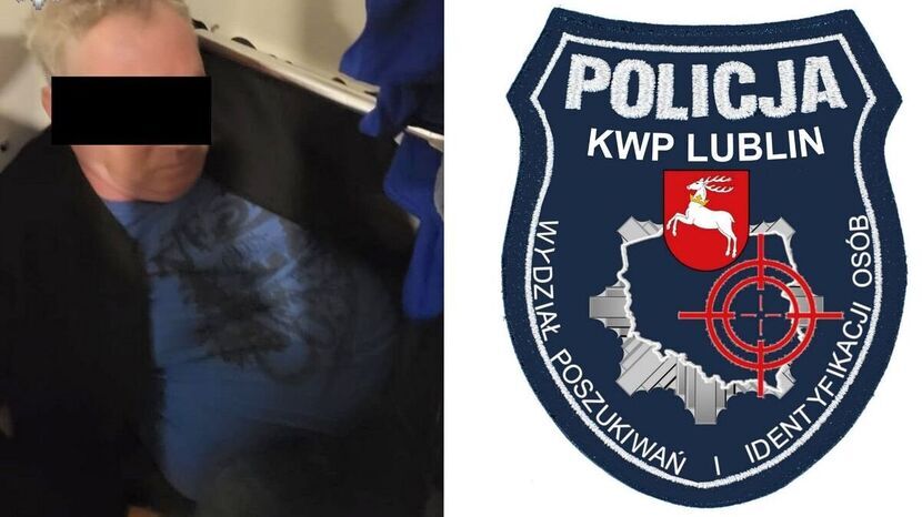 62-latek ukrył się przed policjantami w szafie, ale niewiele mu to pomogło