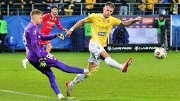 Karol Czubak w dziesięciu meczach ligowych strzelił siedem goli i zaliczył dwie asysty