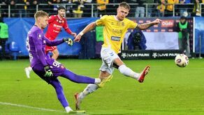 Karol Czubak w dziesięciu meczach ligowych strzelił siedem goli i zaliczył dwie asysty