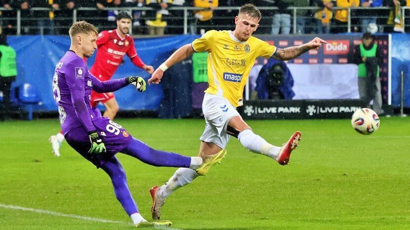 Karol Czubak w dziesięciu meczach ligowych strzelił siedem goli i zaliczył dwie asysty