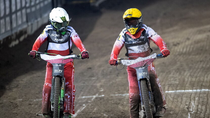 Bartosz Zmarzlik i Patryk Dudek ze srebrnymi medalami w Speedway of Nations