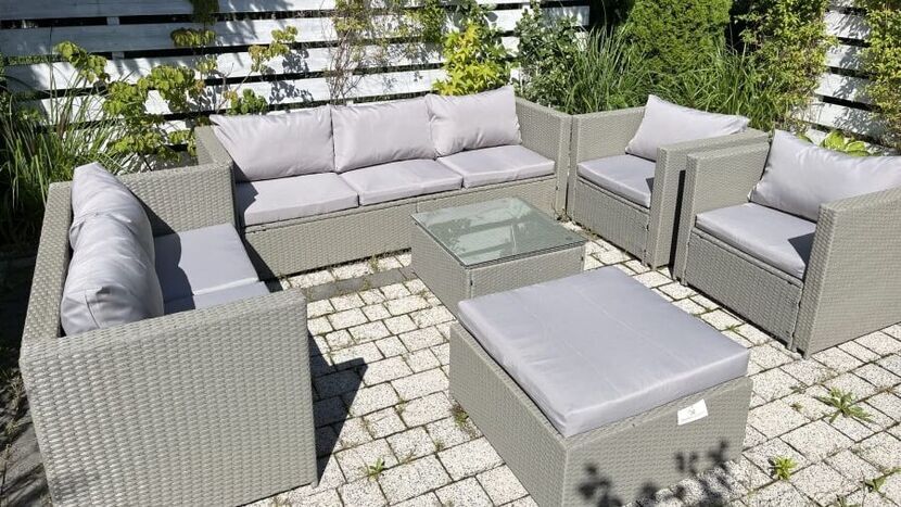 Zestaw mebli z technorattanu