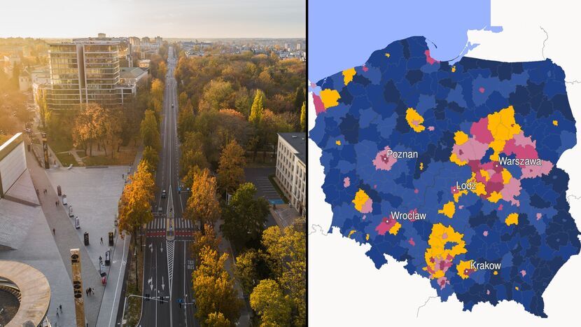 Najwyższą siłą nabywczą w Polsce dysponują sopocianie, warszawiacy, siedlczanie i wrocławianie. Najbiedniejszy powiat znajduje się na Podkarpaciu. Lubelskie w większości poniżej średniej, w województwie przekrają ją tylko w jednym powiecie